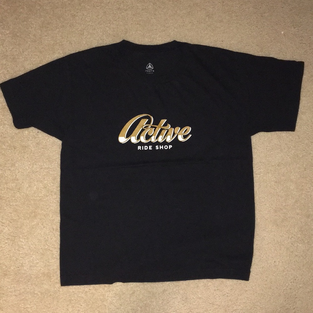 Youth Large Black Active shirt